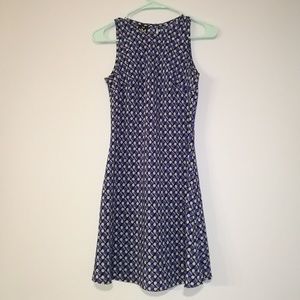Vintage Purple Daisy 90s Shift Dress